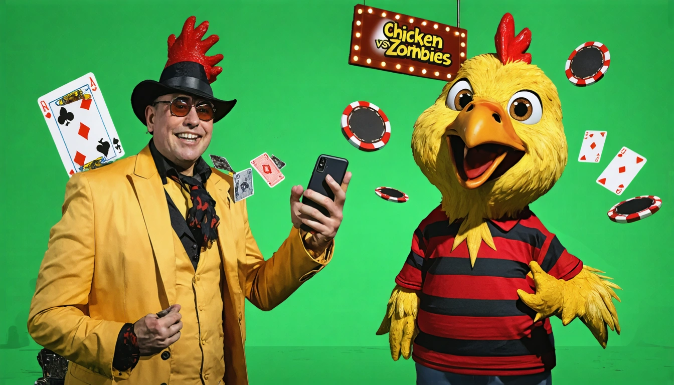 mobile app Chicken vs Zombies